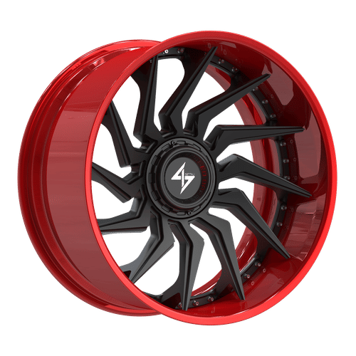 BFX4 Gloss Black Lip / Chrome Centre|24x12|SBFX46221082243