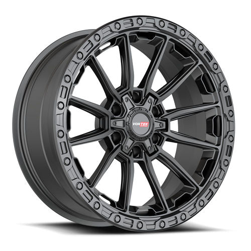 VRT-602 Matte Titanium Black Bead Ring|18x9|601201057-12MB