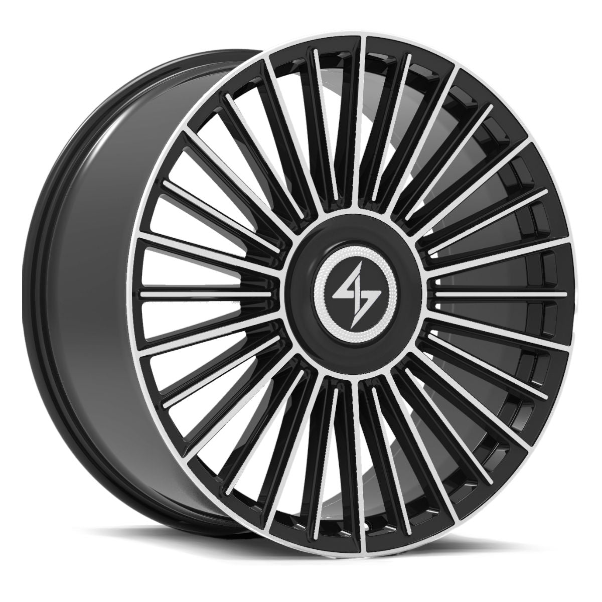 Spectre Gloss Black Machined | 22x10.5 | SL122210552401