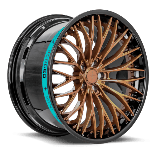 SB1 Gloss Black Lip / Gloss Bronze Centre|20x10.5|SB21201051404
