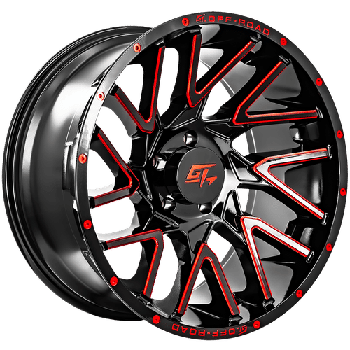 Aggression Gloss Black|22x10|GT820105139718GBMLR
