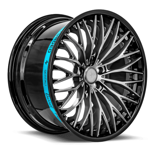 SB1 Gloss Black Lip / Matte Black Centre|20x10.5|SB12201056202