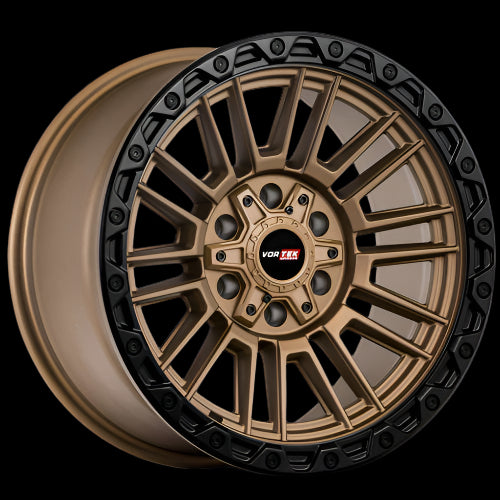 VRT-604 Matte Titanium Black Bead Ring|22x10|604221064-18MBR
