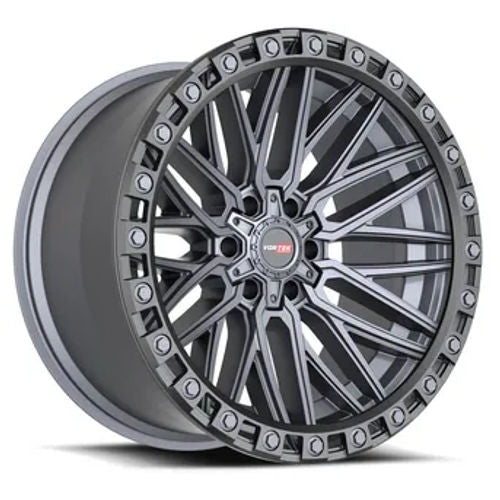 VRT-608 Matte Black|20x10|60817943-12 Matte Titanium Black Bead Ring