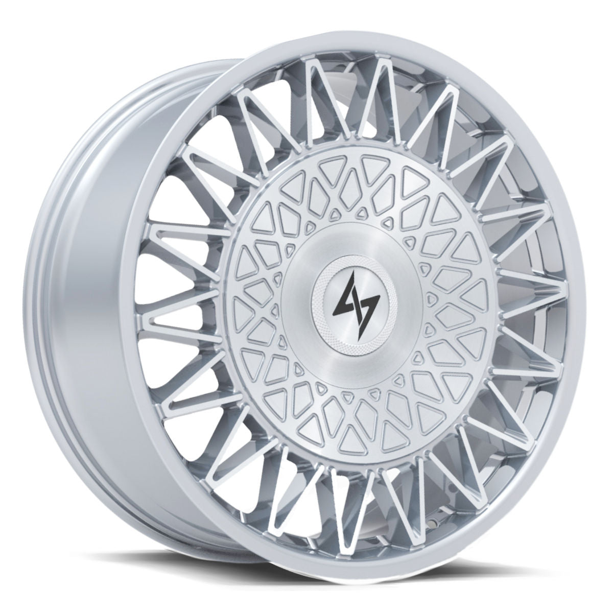 Crown Brushed Silver | 22x10.5 | SL362210555352