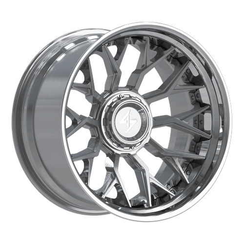 BFX2 Gloss Black Lip / Chrome Centre|22x10|SBFX28221081243