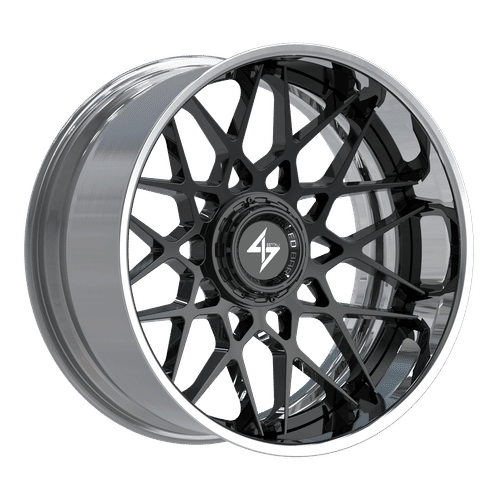 BFX2 Gloss Black Lip / Matte Black Centre|22x12|SBFX59221082243